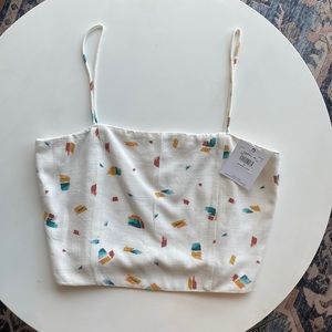 O’Neil cropped tank